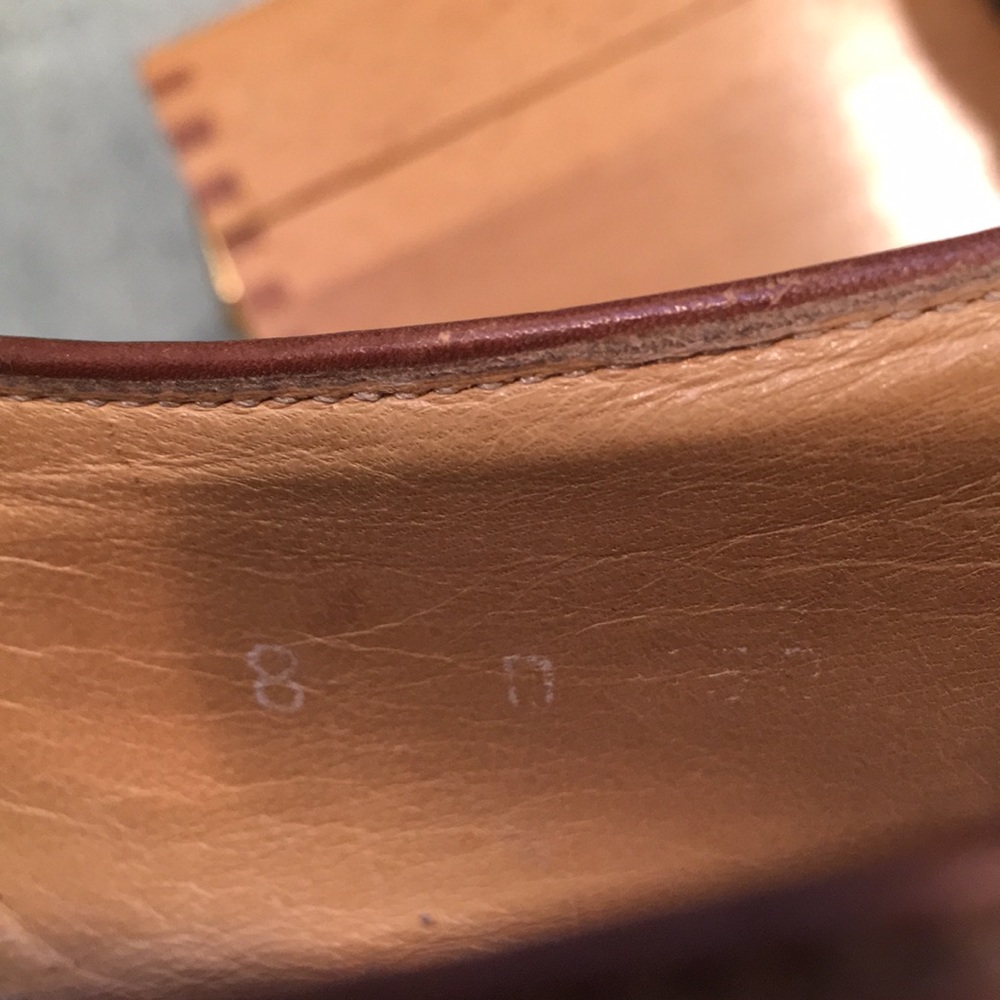 Polo Ralph Lauren bath leather Kiltie apron shoes - Picture 5 of 8